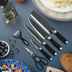 Multifunctional Zepter Knife set 6 Pieces for Kichen