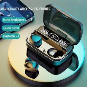 M10 Wireless Earbuds TWS Bluetooth with 2000amh Charging Case