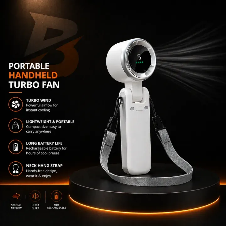 Portable Turbo Mini Fan - Image 2