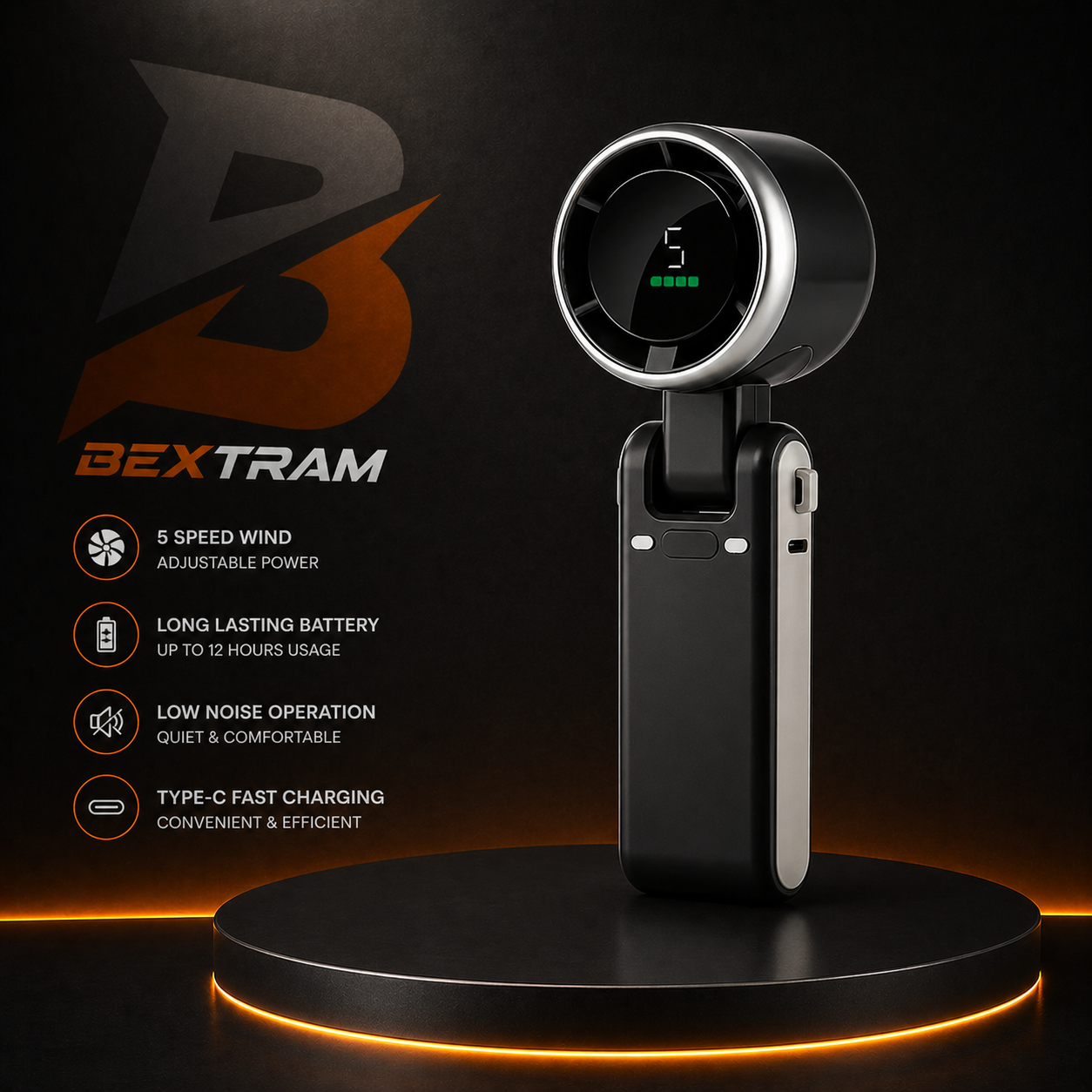 Portable Turbo Mini Fan - Image 3