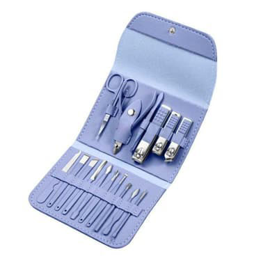 16 Pcs Stainless Steel Portable Nail Clipper Set Professional Pedicure Kit Beauty Manicure Set - Image 6