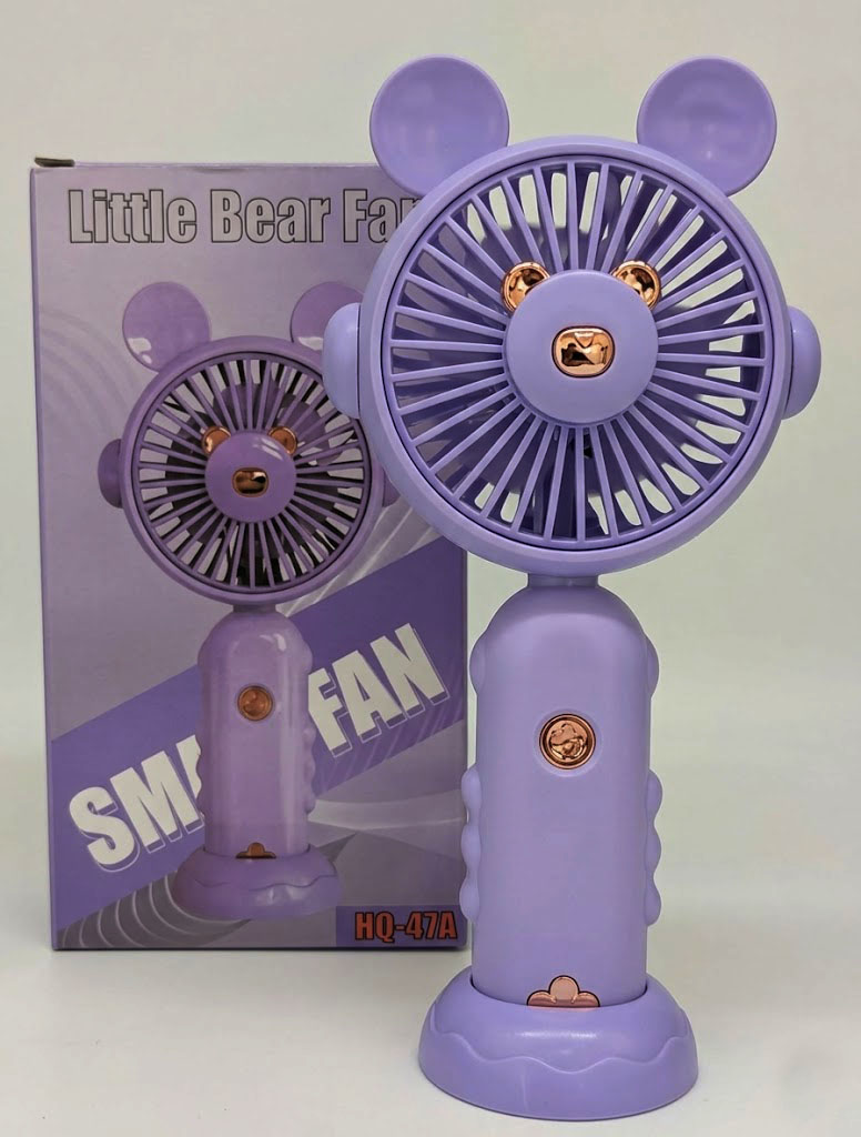 Little Bear Rechargeable Mini Hand Fan HQ-47A - Image 3