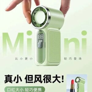 X688 High-Speed Mini Handheld Fan USB Charging Long-Lasting Turbine Violent Portable Outdoor Small Fan