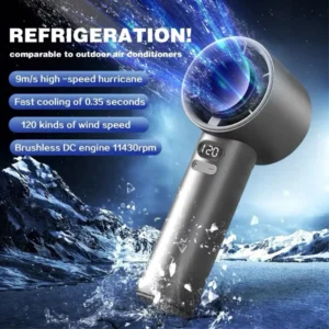 M11 Rechargeable Bladeless High Speed Handheld Mini Fan